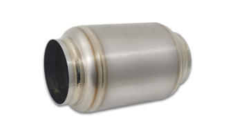 compare product Vibrant Titanium Muffler w/Natural Tip 4in. Inlet / 4in. Outlet / 5.875in Dia