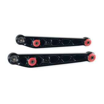 compare product Skunk2 Honda/Acura EK Alpha Series Rear Lower Control Arm Set - Black