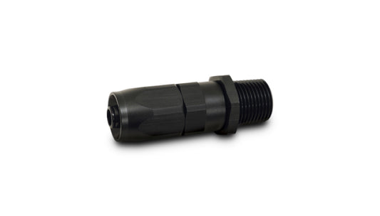 Vibrant -6AN Male NPT Straight Hose End Fitting - 1/4in NPT