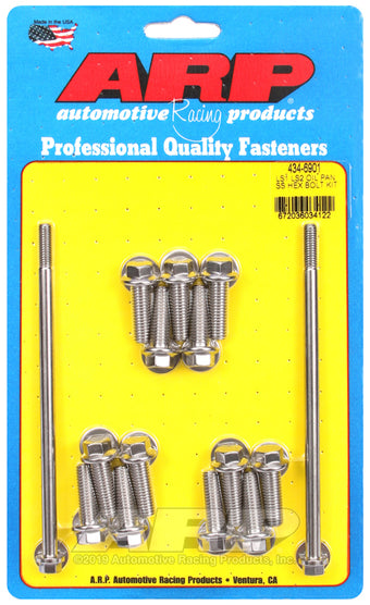 compare product ARP LS1 LS2 SS Hex Oil Pan Bolt Kit