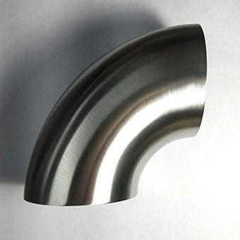 compare product Stainless Bros 1.625in SS304 90 Deg Mandrel Bend Elbow - 1D Radius 16GA/.065in Wall (No Leg)