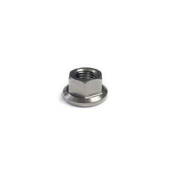 compare product Ticon Industries Titanium Nut Flanged M6x1TP 10mm 6pt Head