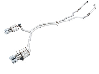 compare product AWE Tuning Audi B9 S4 SwitchPath Exhaust - Non-Resonated (Silver 102mm Tips)