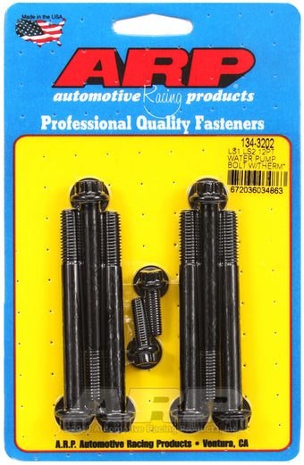 compare product ARP LS1 LS2 12pt Water Pump Bolts w/ Thermostat Housing Bolts Kit