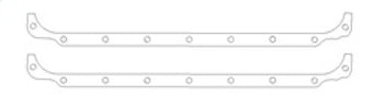 compare product Cometic Chrysler R3 Block .094in Fiber Oil Pan Side Rail Gasket Set