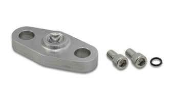 compare product Vibrant Alum Turbo Oil Inlet Flange w/ -4AN Male for Garrett GT4708/4718/5008/5018/5518/5533/5541