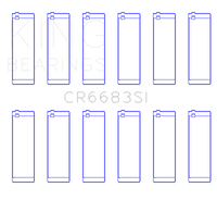 King Engine Bearings Chevrolet 262 (Od+.002in) (Size +0.25mm) Connecting Rod Bearing Set