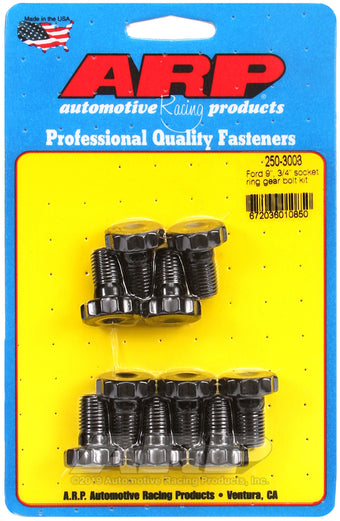 compare product ARP Ford 8.8 & 9in 7/16in Dia 3/4in Socket Ring Gear Bolt Kit (10/pkg)