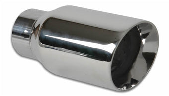 compare product Vibrant 3in Round SS Exhaust Tip (Double Wall Angle Cut Beveled Outlet)