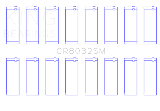 King Engine Bearings Chrysler V8 5.7L/6.1L/6.4L Hemi Rod Bearing Set - Size STD