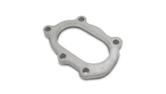 compare product Vibrant GT25R / GT28R Discharge Flange with Oval Outlet (5 Bolt) T304 SS 1/2in Thick