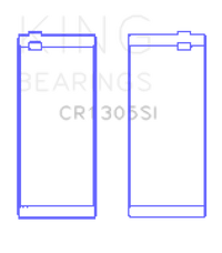King 03-15 Dodge Cummins Diesel 5.9L L6 (Size STD) Cracked Rod Bearing (Must Order 6 for Set)