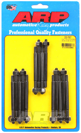 compare product ARP Dart Brodix & B&B valve cover stud kit