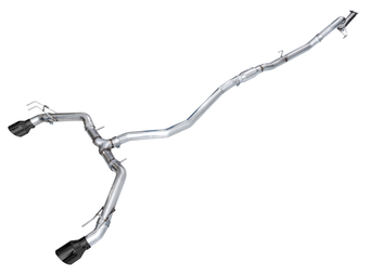 compare product AWE Tuning 22+ Honda Civic Si/Acura Integra Track Edition Cat-Back Exhaust - Dual Diamond Black Tips