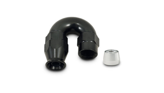 Vibrant -10AN 180 Degree Hose End Fitting for PTFE Lined Hose