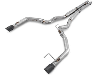 compare product AWE Tuning S550 Mustang GT Cat-Back Exhaust - Track Edition (Diamond Black Tips)