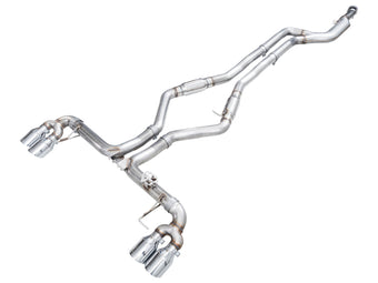 compare product AWE Tuning 22-26 BMW M240i (G42) Track Edition Exhaust - Chrome Silver Tips