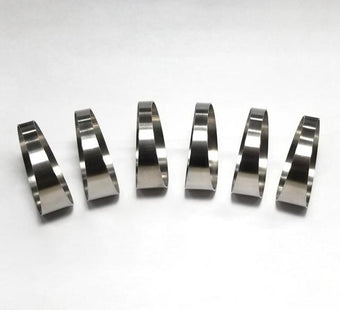 compare product Ticon Industries 2.0in 7.5 Degree 3in CLR Loose Radius 1mm Wall Titanium Pie Cuts - 6pk