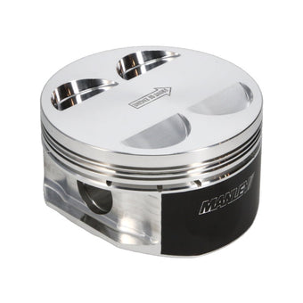 compare product Manley Nissan GT-R 3.8L VR38DETT 99mm Bore 9.8:1 CR -2cc Dish Extreme Duty Piston Set w/ Rings