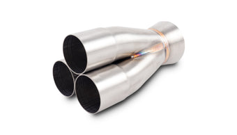 compare product Vibrant 3-1 Merge Collector 2.00in Inlet ID 2.50in Merge OD 3.00in Outlet OD