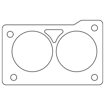compare product Cometic GM LT1/LT4 Gen-2 Small Block V8 .060in KF Throttle Body Gasket