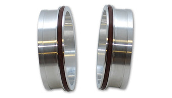 compare product Vibrant HD Aluminum Weld Ferrules w/ O-Rings for 2in OD Tubing - Sold in Pairs
