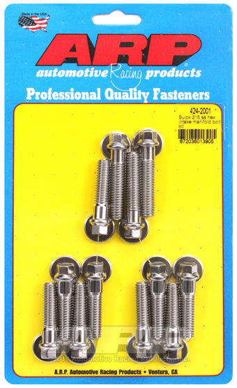 compare product ARP Buick 215 SS hex intake manifold bolt kit