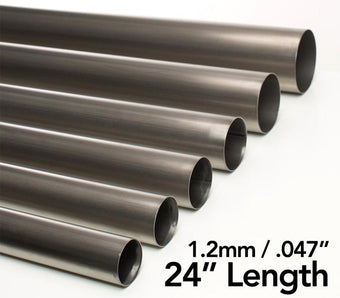 compare product Ticon Industries 1.25in Diameter x 24.0in Length 1.2mm/.047in Wall Thickness Titanium Tube
