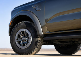 compare product Ford Racing 15-22 F-150 18x7.5in Matte Gray Wheel Kit