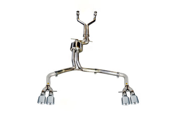 compare product AWE Tuning Audi C7 / C7.5 S7 4.0T Track Edition Exhaust - Chrome Silver Tips