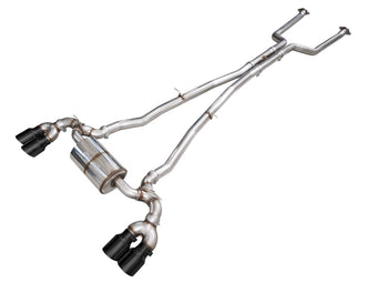 compare product AWE Tuning BMW G90/G99 M5 Touring Edition Cat-Back Exhaust - Diamond Black Tips