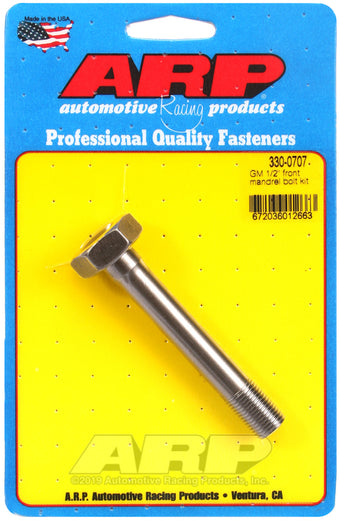 compare product ARP GM 1/2 Front Mandrel Bolt