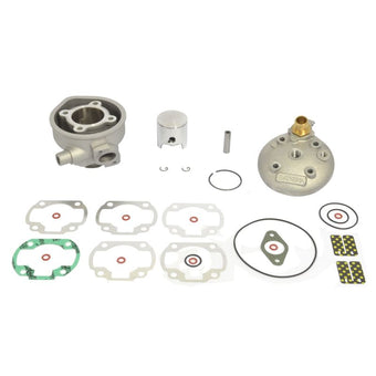 compare product Athena 98-00 Aprilia 51 LC 50 47.6mm Bore 70cc 10mm Pin Domed Piston Big Bore Cylinder Kit w/Head