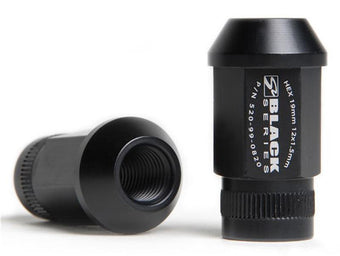 compare product Skunk2 12 x 1.5 Forged Lug Nut Set (Black Series) (20 Pcs.)