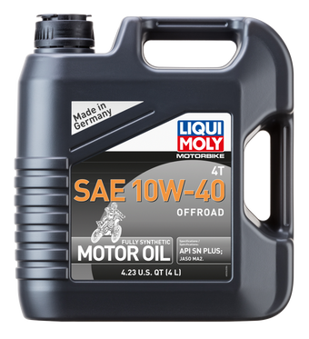 compare product LIQUI MOLY 4L Motorbike 4T 10W40 Offroad