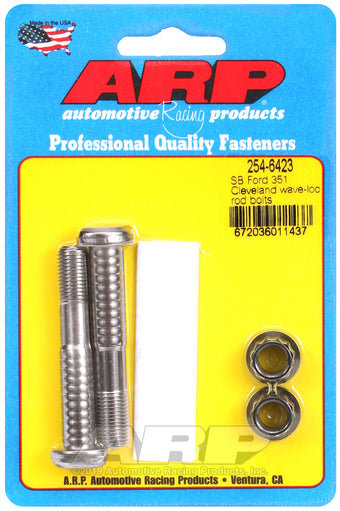 compare product ARP SB Ford 351C wave-loc rod bolts