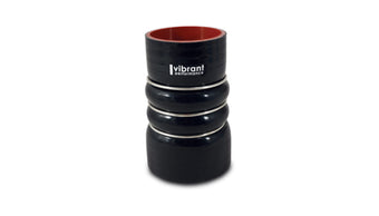compare product Vibrant 4 Ply Aramid Reinf Silicone Hump Hose conn 3.5in IDx6in long 3 reinforcement ring MATTE BLK