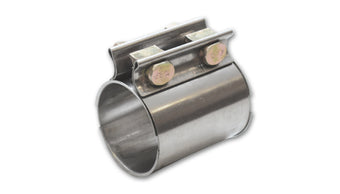 compare product Vibrant TC Series Heavy Duty SS Exhaust Sleeve Butt Joint Clamp for 2.5in O.D. Tubing