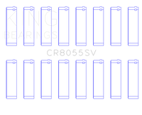 King Ford Powerstroke 6.4L V8 (O/S Housing .002in) (Size +0.25mm) Connecting Rod Bearing Set