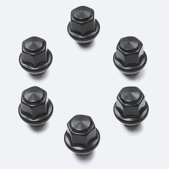 compare product Ford Racing M12 x 1.5 Black Lug Nut - Set of 6