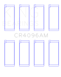King Engine Bearings Mazda Fe/G6/F8 (Size +1.0mm) Connecting Rod Bearing Set