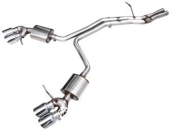 compare product AWE Tuning 19-21 Porsche Macan 3.0T/2.9TT Touring Edition Cat-Back Exhaust w/ Chrome Silver Tips