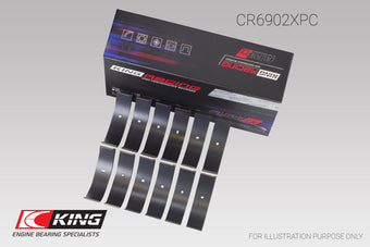 compare product King Engine Bearings Nissan VQ35HR/VQ37VHR/VR30DTT pMaxKote Rod Bearing Set - Size STD