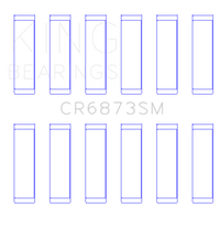 King Engine Bearings Toyota 2Gr-Fe/3Gr-Fe (Size +0.50mm) Connecting Rod Bearing Set