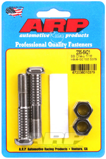 compare product ARP BB Chevy 7/16in pro wave-loc 2pk rod bolt kit