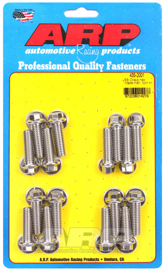compare product ARP BB Chevy Hex Intake Manifold Bolt Kit