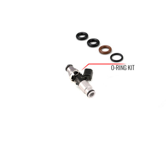 compare product Injector Dynamics O-ring/Seal Service Kit for Injector w/ 14mm Top ADPT and 14mm Clear Bottom ADPT
