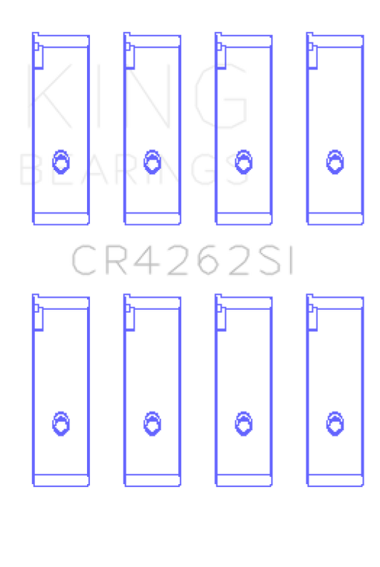 King Engine Bearings Suzuki J18K/J20A (Size +0.75mm) Connecting Rod Bearing Set