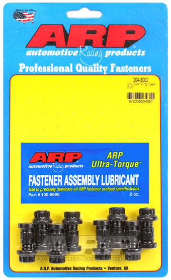 compare product ARP VW 02A M10 Ring Gear Bolt Kit