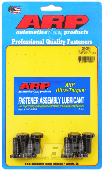 compare product ARP Subaru 2.0L FA20 4Cyl Flywheel Bolt Kit